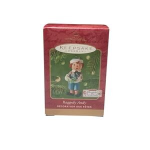 Hallmark Keepsake Christmas Ornament Raggedy Andy 2001 w Box